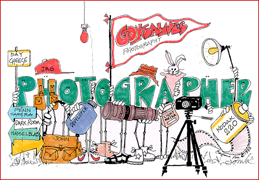 Gonsalves Photography cartoon panel